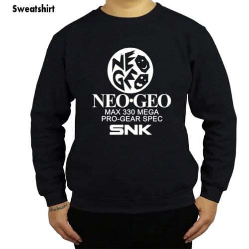 Men hoody brand cotton hoodies summer fashion tops Neo Geo Pro Gear Spec Logo Vinyl hoodies mens streetwear