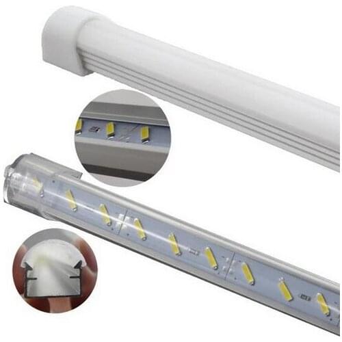 Factory Wholesale 50CM DC 12V 36 SMD 7020 LED Hard Rigid LED Strip Bar Light with Aluminium shell