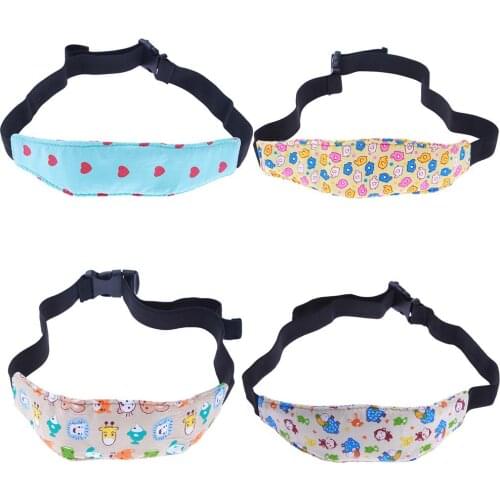 Baby Car Pillows Safety Car Seat Sleep Nap Head Band Children Head Protection Baby Chair Headrest Sleeping Support Holder Belt