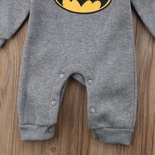 0-24 Months Newborn Baby Printing Romper Casual Hooded Long Sleeve Jumpsuit for Kids Boy Girl Spring Autumn Cute New