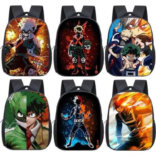 Boku No Hero Academia Backpacks School Bags For Toddler Babies Bookbag Boys Anime Rucksack Kids Kindergarten Rucksack Mochila