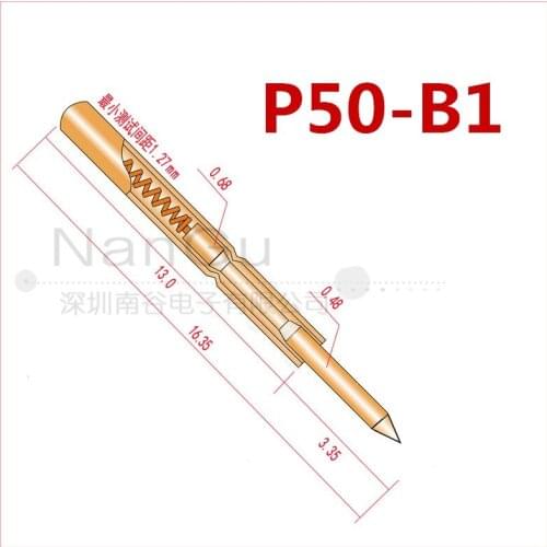 Probe P50-B1 Pointed Test Needle Spring Probe 0# Probe Thimble