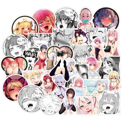 10/30/50PCS Zhang Pretty Girl Anime Graffiti Stickers Computer Mobile Phone Luggage Guitar Waterproof Stickers Wholesale