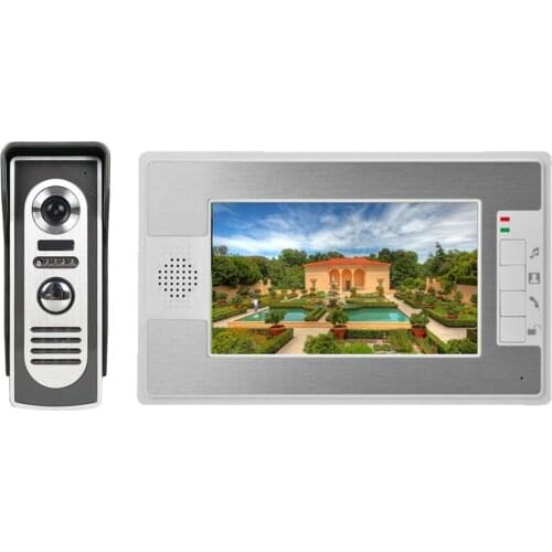 Mountainone Video Doorbell Smart Security Door Bell Visual Recording Home Monitor Night Vision Intercom door phone
