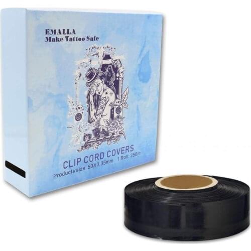 250M (820 Ft) Disposable Tattoo Clip Cord Sleeves Bags Covers for Tattoo Accessories,Tattoo Kits,Tattoo Needles,Tattoo Machine