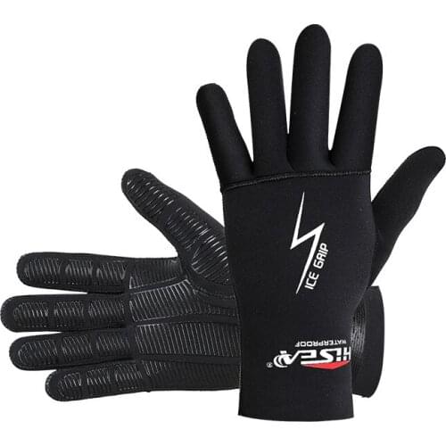 5MM Neoprene Non-slip Diving Gloves Snorkeling Stab-resistant Gloves Adult Swimming Fishing Warm and Cold Wetsuit Gloves
