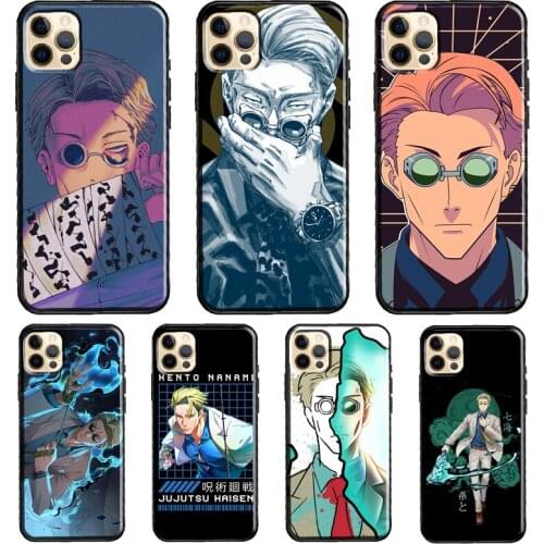 Kento Nanami Jujutsu Kaisen Phone Case For iPhone 11 Pro Max XS XR X 12 Mini SE 2020 6S 7 8 Plus 12 Pro Max Cover