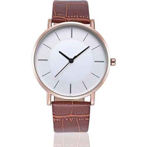 Fashon women brand watches leather strap casual wristwatches NO.2