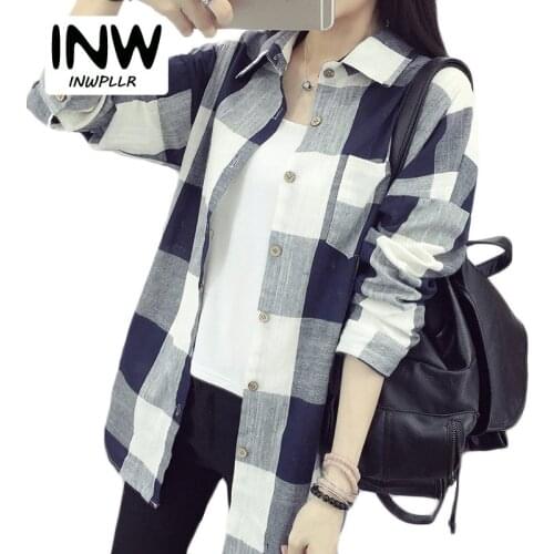 INWPLLR Black And White Blouses