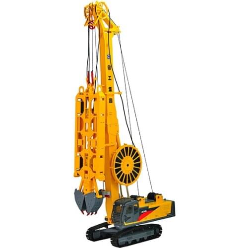 Collectible 1:35 Scale XCMG XG450D Hydraulic Diaphragm Wall Grab Engineering Machinery DieCast Toy Model For Decoration,Gift