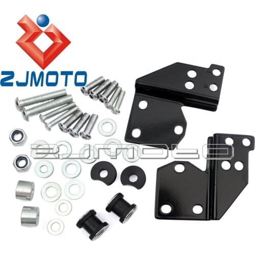 Motorcycle Docking Hardware Kit For Harley Touring 1997-2008 Road King Street Electra Glide Solo Rack Front Docking Hardware Kit