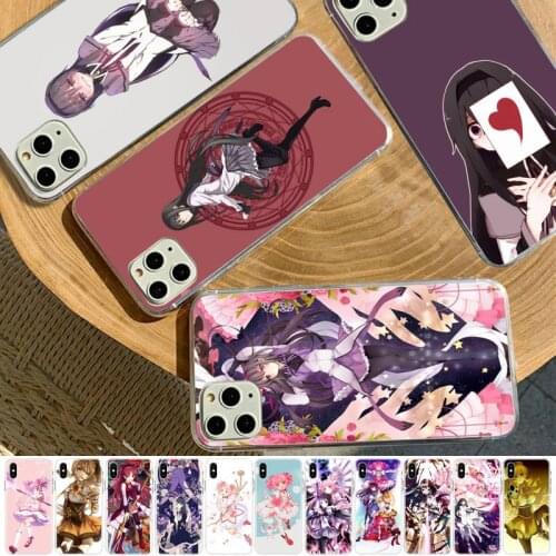MaiYaCa Puella Magi Madoka Magica Phone Case for iPhone 11 12 pro XS MAX 8 7 6 6S Plus X 5S SE 2020 XR cover