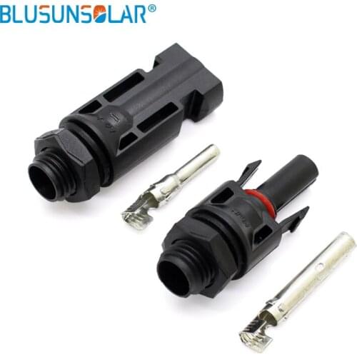 Wholesale 200 pair lot Solar PV connector for solar panel mount and inverter Panel solar connector