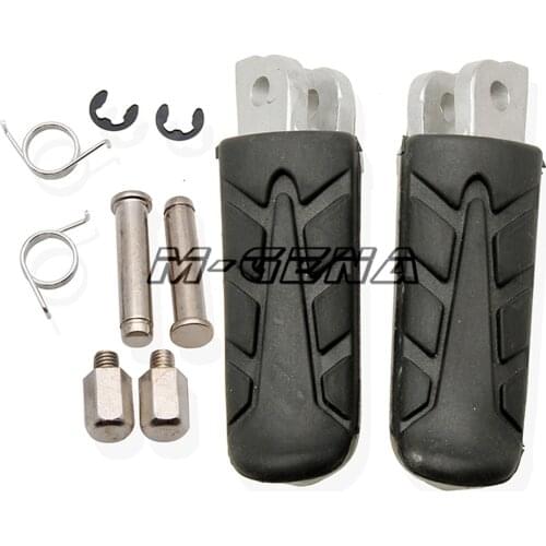 Motorcycle Front Footrests Foot pegs For Honda XL 125 V1/V2/V3 VARADERO 2001-2003 V4/V5 2004-2005 CB 250 VFR1200 VT250 VTR250
