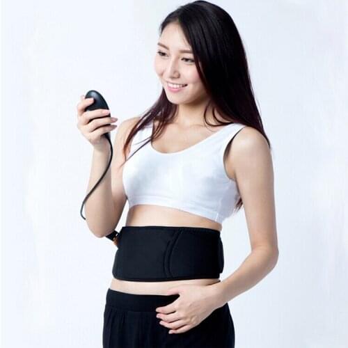 Rechargeable Electrode Muscle stimulator Smart slimming belt female Abs Abdominal belt keep slim 10 trainning modes massage belt