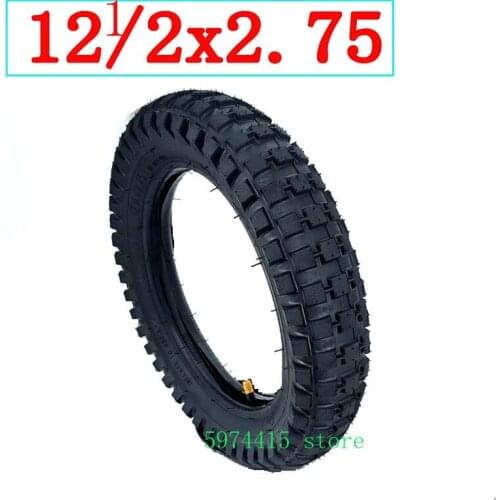 12.5x2.75 Tire 12 1/2x2.75 Pneumatic Tire Inner Tube for MX350 MX400 Scooter 49cc Motorcycle Mini Dirt Bike Tire