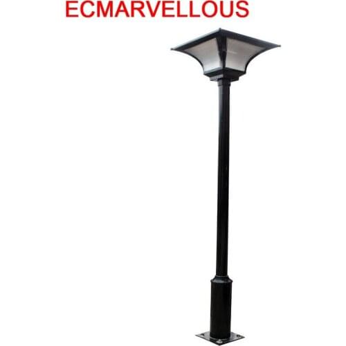Jardin Style Lampioni Da Esterno Giardino Straatverlichting Lampa Uliczna Off Road Luminaire Exterieur Lampione LED Street Light