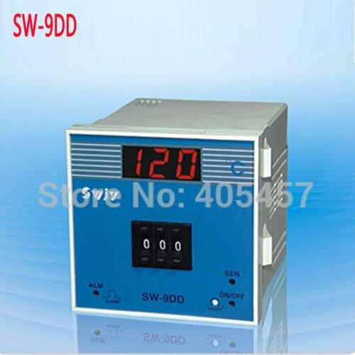 SW-9DD dial setup temperature controller,digital display temperature control instrument,K/J/PT100 type thermostat