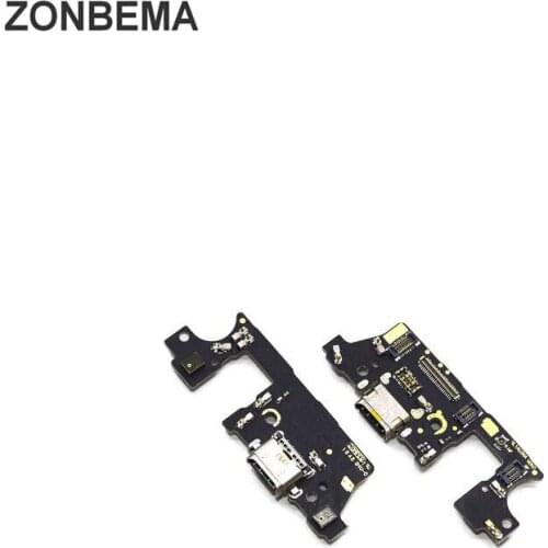 ZONBEMA 10pcs Original USB Charger Dock Board Connector Charging Port Flex Cable For Huawei Mate 9 Pro