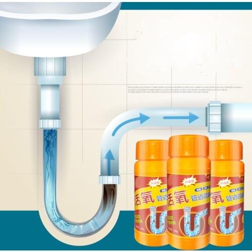 1pcs Pipe Dredging Agent Bathroom Sink Drain Cleaner for Kitchen Sewer Toilet Closestool Clogging Home Cleaning Supplies