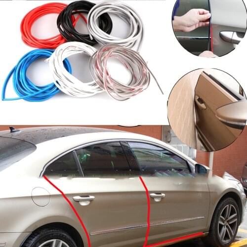 5M Car Styling Edge Guards Trim Strip Accessories For Toyota Corolla Avensis Yaris Rav4 Auris Hilux Prius Prado Camry 40 Celica