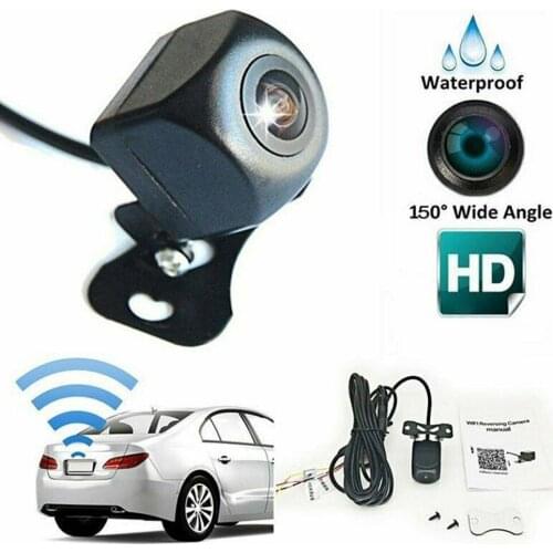 Wifi Hd Wireless Car Rear View Night Vision Cam Backup Reverse Camera For Phone