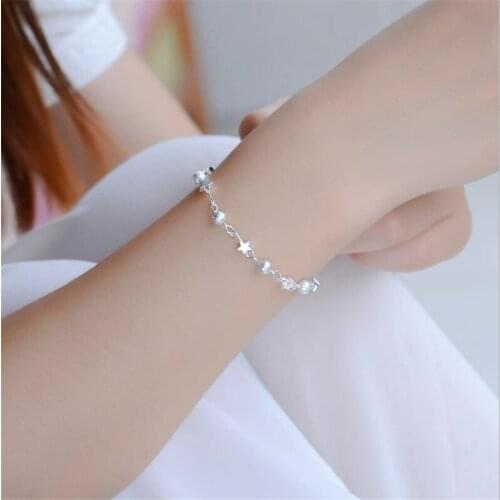 Chain Hollow Ball Star Bracelets Fashion Bracelets Fine Jewelry For Women Party Elegant Accessory Jewelry Party Gift