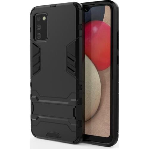 For Cover Samsung Galaxy A02S Case For Galaxy A02S Coque Shoclproof Hybrid Heavy Duty Hard Stand Cover For Samsung A02S Fundas