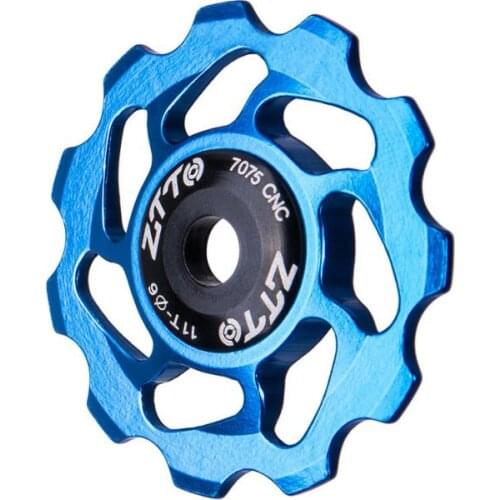 11T MTB Bicycle Rear Derailleur Jockey Wheel Ceramic Bearing Guide Wheel Ceramic Jockey Wheel Road Bike Guide Roller Idler