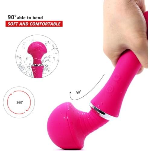 Powerful Mushroom Wand AV Vibrator Sex Toys for Woman Clitoris Stimulator toys for adults G Spot vibrating Dildo Sex Shop woman