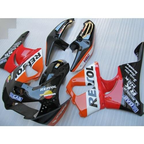 Motorcycle bodywork fairing kit for CBR900RR 1998 1999 REPSOL red white black fairings CBR 919RR CBR 900RR 98 99 od5