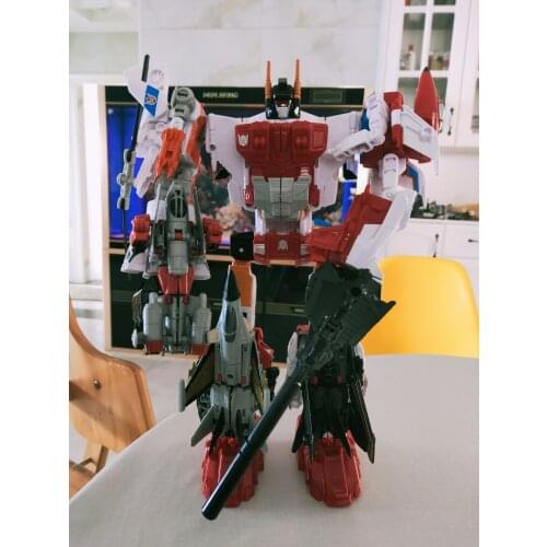 Transformation New Superion Fighter Deformation and Assembly Action Figure Model for Children Toys Gifts