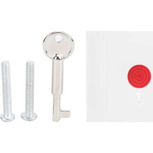 Wired Emergency Panic Alarm Button Intelligent Door Access Property Switch Panic Button with Key 250V