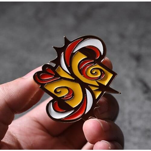 SK8 The Infinity Badge Pin Anime Reki Kyan Cosplay Cartoon Costume Props Accessories