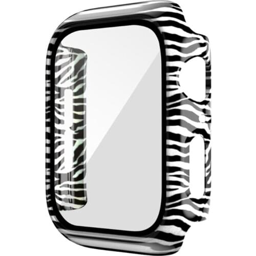 Full Coverage Tempered Glass Screen Protector High Definition Anti-Scratch Film Compatible with Iwatch-SE 1/2/3/4/5/6