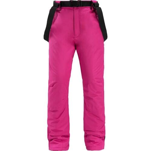 Winter Skiing Pants Waterproof Snow Hiking Trousers Thick Warm Winter Pants Windproof Waterproof Cold Insulated Pants Men Women