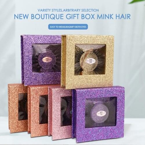 10 Pairs Fake Eyelashes Wholesale 25mm Mink Lashes Dramatic Beauty Natural-looking False Eyelashes Bulk Natural and Light Cilia