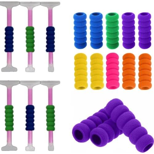 10Pcs Diamond Painting Accessories Diamond Embroidery Pen Cover Tools Sponge Rhinestone Mosaic Point Pen Painting Tools Kits