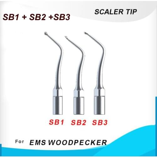 3PCS SB1 SB2 SB3,tips for dental cavity preparation, compatible for WOODPECKER, EMS, HENRY SCEHEIN E-SERIES dental whitening