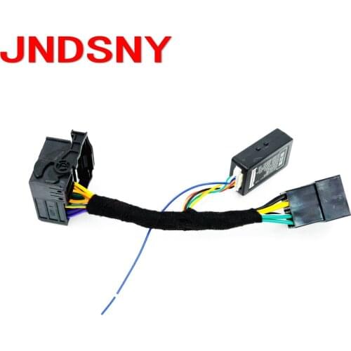 JNDSNY RCD330 plus RCD330 + decoder, CANBUS simulator , cable plug, plug and pla for VW Golf VI Jetta 5 6 MK5 MK6 Passat B6 Polo
