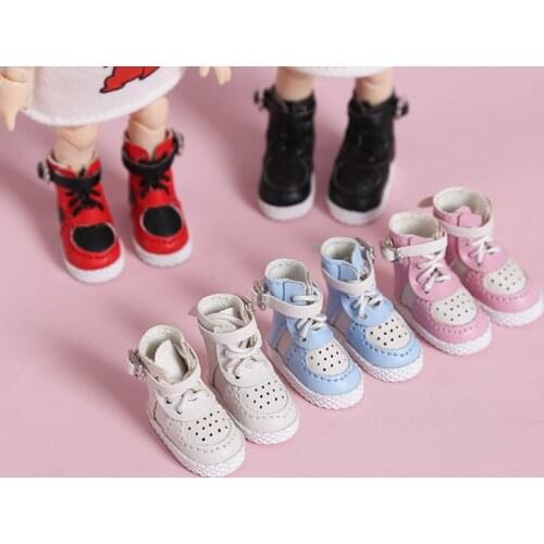 Ob11 baby shoes 1 / 12bjd shoes doll clothes accessories beautiful knot pig BJD GSC mini salon holala PICCODO casual sneakers