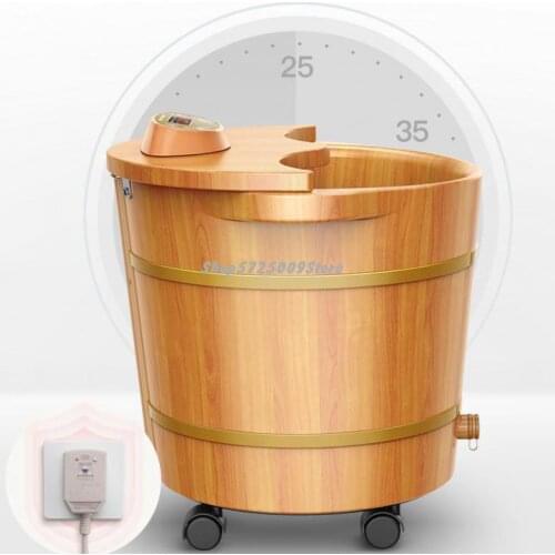 Foot Bath Electric Massage Foot Bath Household Constant Temperature Heating Foot Bath Full Automatic Leg Pass Artifact