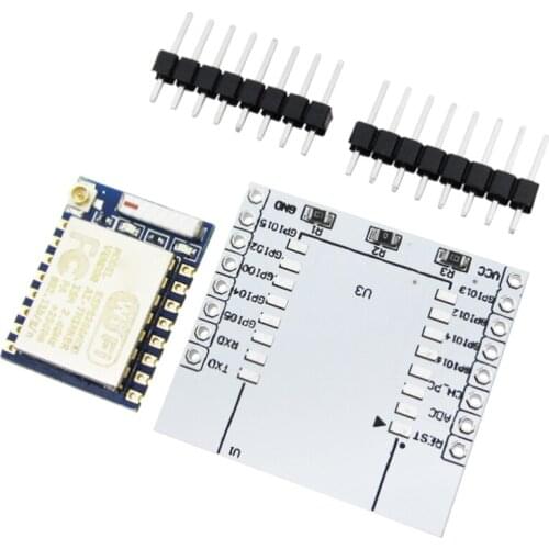 ESP8266 Esp-07 Remote Serial Port WIFI Module with IO adapter plate Expansion