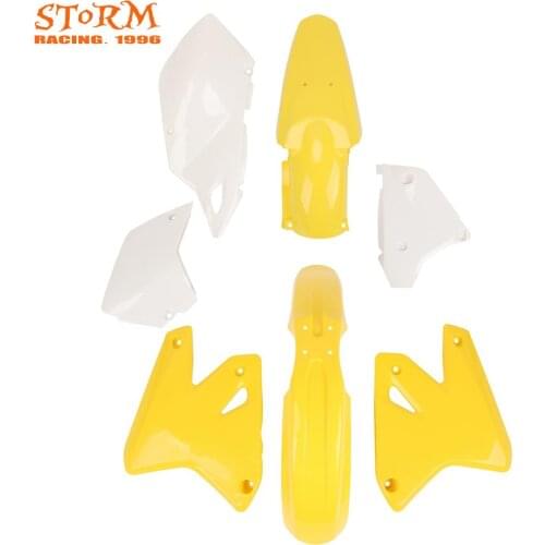 Motorcycle Plastic Kit Front Rear Fender For Suzuki DRZ400 DRZ 400 DR400Z Off Road Pit Dirt Bike