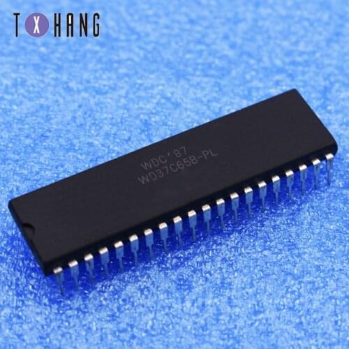 1PCS WD37C65B-PL WD37C65B Floppy Disk Subsystem Controller DIP-40 diy electronics