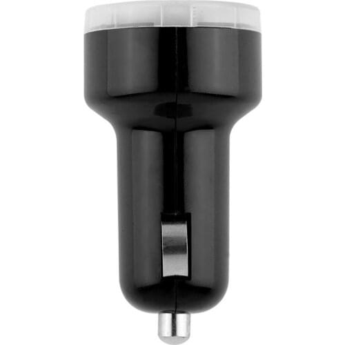 Mini Dual Port USB Car Power Charger Adapter 12V 24V for iPad2 3 For iPhone4 4S For iPod MP3 Tablet for Samsung Drop Shipping