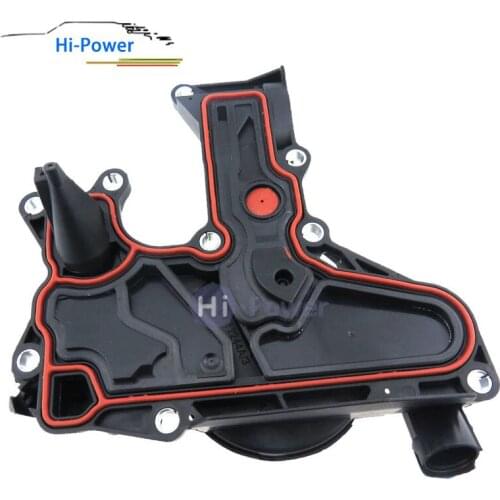 New Black Oil Separator PCV Valve Assembly 06H 103 495 A For Audi A4 Q5 TT VW Golf Jetta Seat Skoda 2.0TSI 06H103495 06H103495A