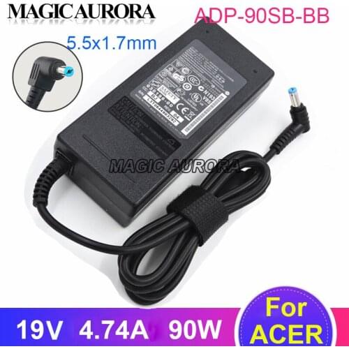 Original For ACER Aspire V5 471G V5-531P V5-551G V3-771 V3-771G V5-552G 561G 571G 571P Laptop Adapter Charger 19V 4.74A ADP-90SB