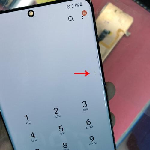 Original Dot LCD For Samsung Galaxy S21 Ultra 5G Lcd G998F G998 Frame Display Touch Screen Digitizer For Samsung s21 Ultra LCD