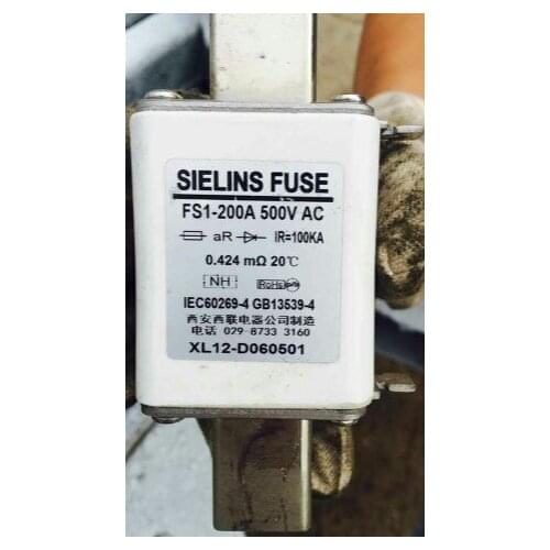 Fuses: FS1 200A 500V / FS1 315A 690V 100KA gR